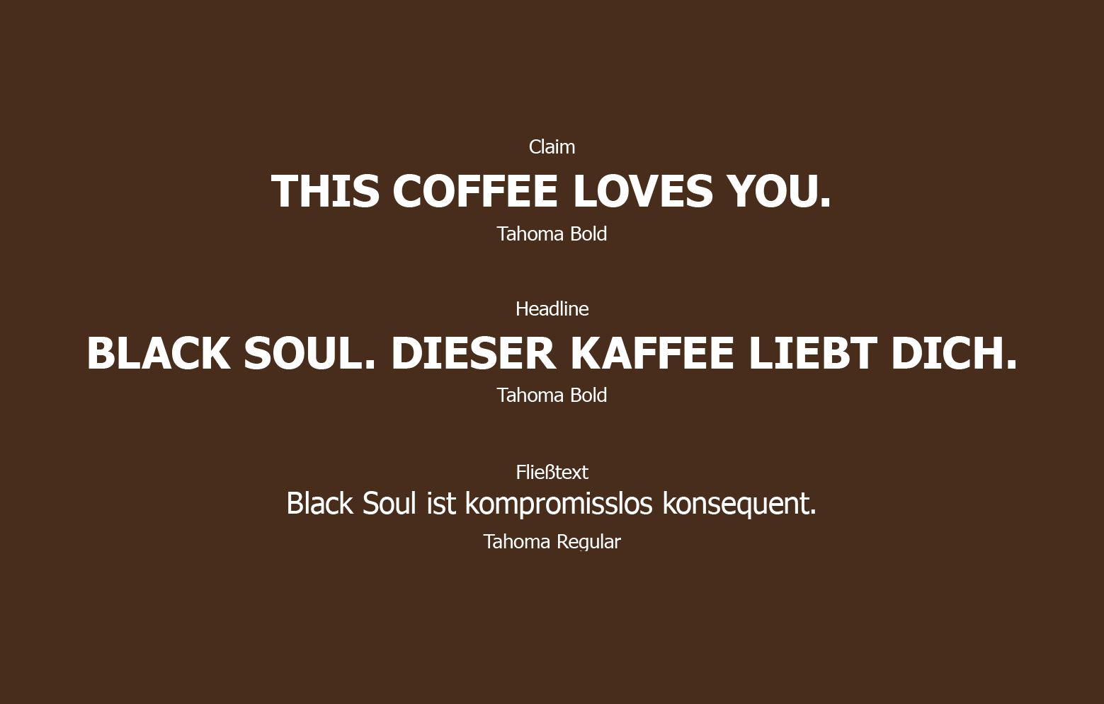 Claim This Coffee loves you von Black Soul