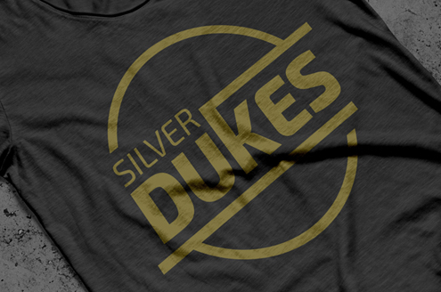 T-Shirt mit Silver Dukes Logo